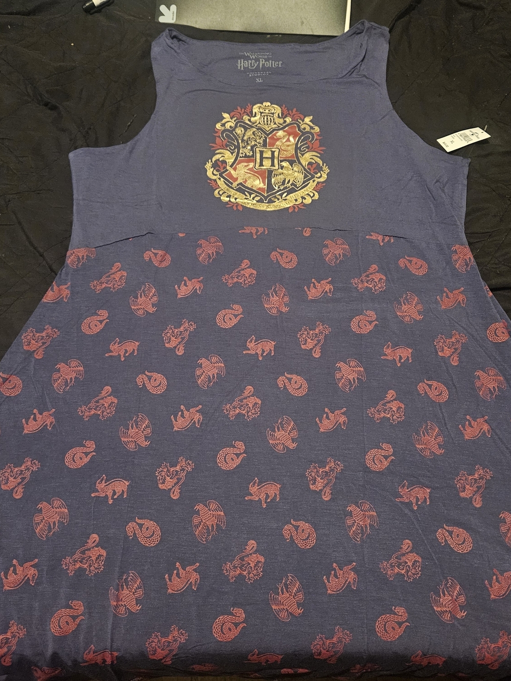 Warner Bros. Women's Navy Gryffindor Crest Dress